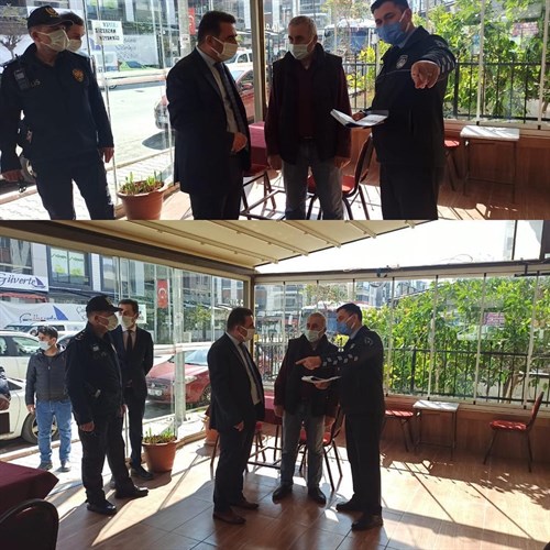 Dinamik Denetim Düreci Kapsamında İlçemiz Genelinde de Süreklilik Arz Edecek Şekilde Denetimler Başlamıştır
